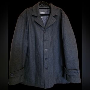 Roots Men's Size 2XL Wool Blend Coat